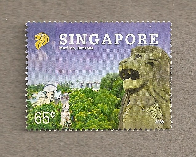 Mirleón, símbolo de Singapur