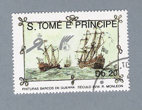 Pinturas Barcos de Guerra Século XIII 