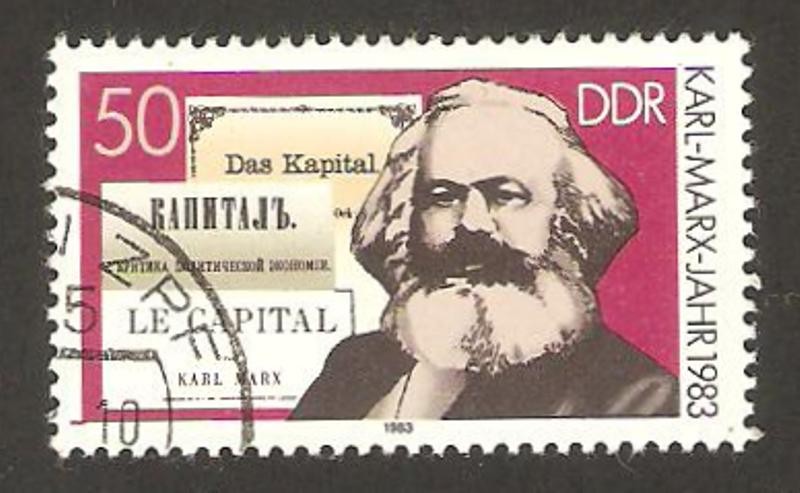 2430 - Centº de la muerte de Karl Marx