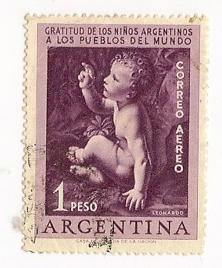 Gratitud de los niños Argentinos a los puablos del Mundo