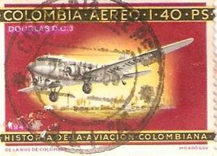 HISTORIA DE LA AVIACION  COLOMBIANA