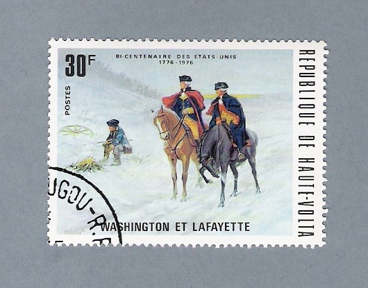 Washington et Lafayette