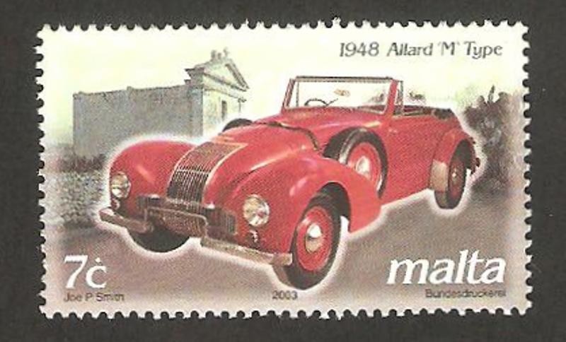 automóviles antiguos, allard mod. M año 1948