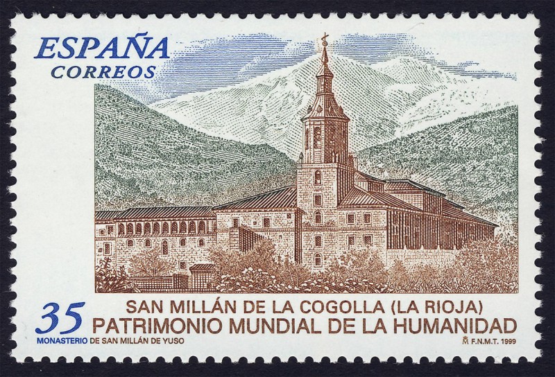 ESPAÑA - Monasterios de San Millán de Yuso y de Suso