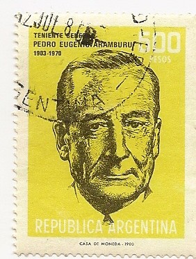 Teniente General Pedro Eugenio Aramburu