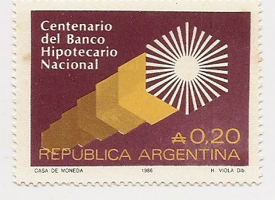 Centenario del Banco Hipotecario Nacional