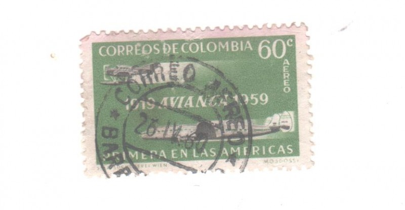 AVIANCA LA PRIMERA AEREOLINIA EN COLOMBIA-40 AÑOS