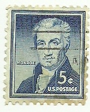 James Monroe 1954 5¢