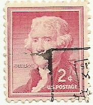 Jefferson 1954 2¢