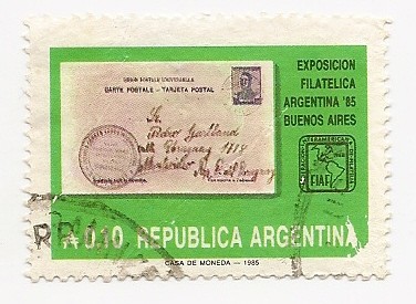 Exposición Filatélica Argentina '85