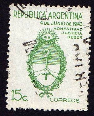 4 de junio de 1943 Escudo