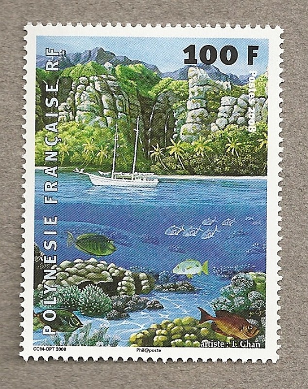 Paisaje de la costa