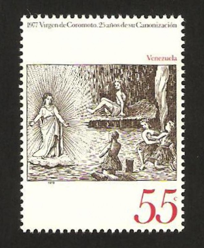 25 anivº de la canonización de la virgen de coromoto