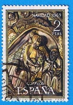 Navidad 1969 (Natividad del Señor Retablo de la Catedral de Gerona)