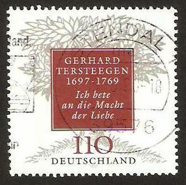 1793 - III Centº del nacimiento de Gerhard Tersteegen, padre espiritual