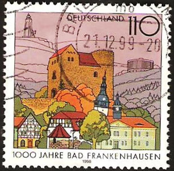 1810 - milenario de la villa Bad Frankenhausen