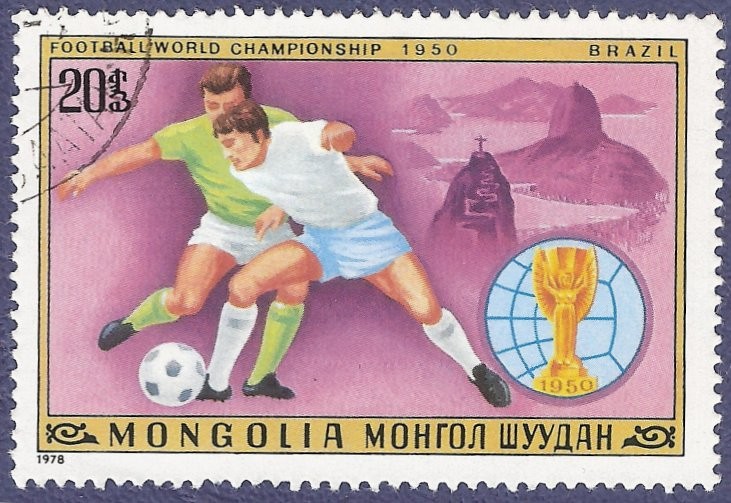 MONGOLIA Football Wolrd Ch. 1950 20