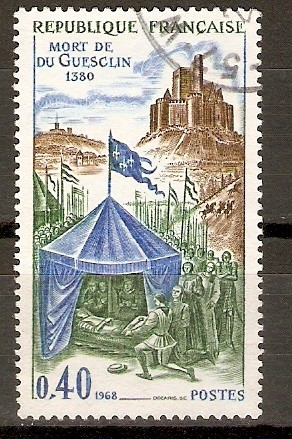 FALLECIMIENTO  DE  BERTRAND  DU  GUESCLIN
