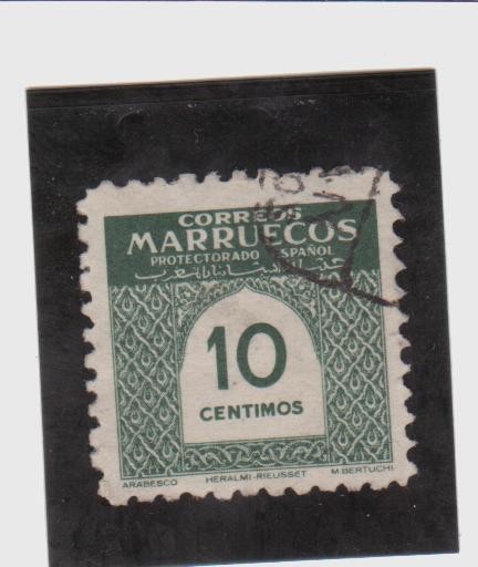 Correo postal- Protectorado español