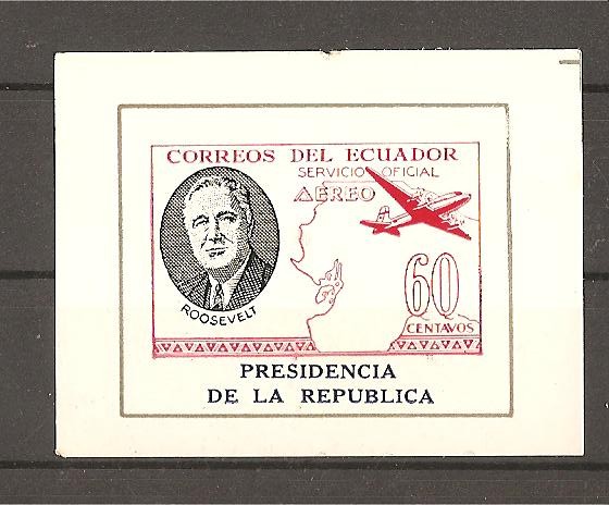 Presidencia de la Republica.- Roosevelt.