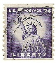 Liberty 1954 3¢