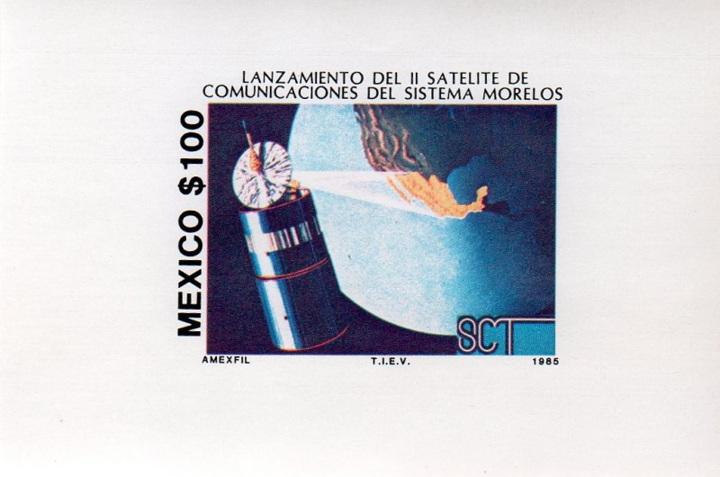Lanzamiento del II Satelite de Comunicaciones del sistema Morelos