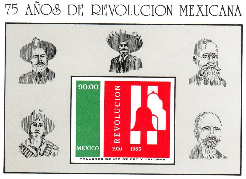 75 Años de la Revolucion Mexicana