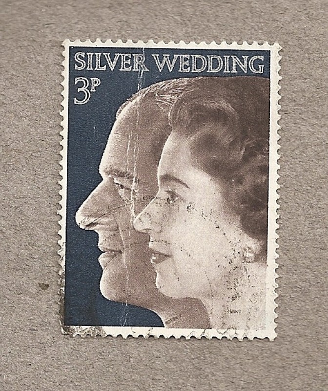 Bodas de plata de la reina Isabel y el principe Felipe