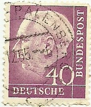Theodor Heuss 1953 40p