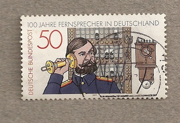 100 Aniv del teléfono en Alemania