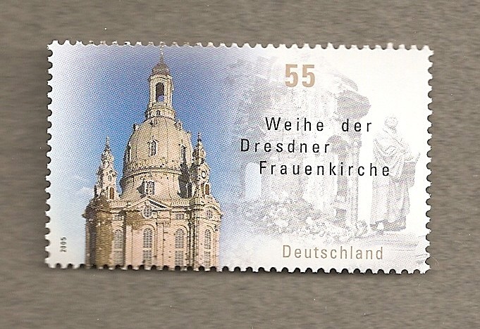 Cúpula de la iglesia Nuestra Señora de Dresdner