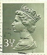 Reina Isabel II 3,5 p