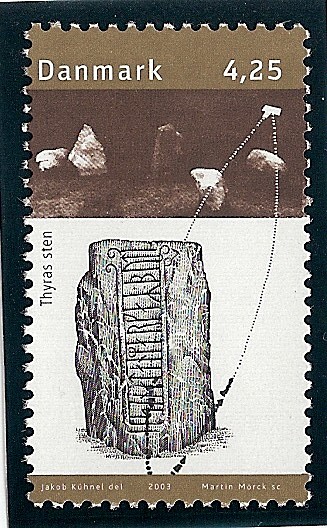 Jelling (Túmulos,piedras rúnicas e iglesia)