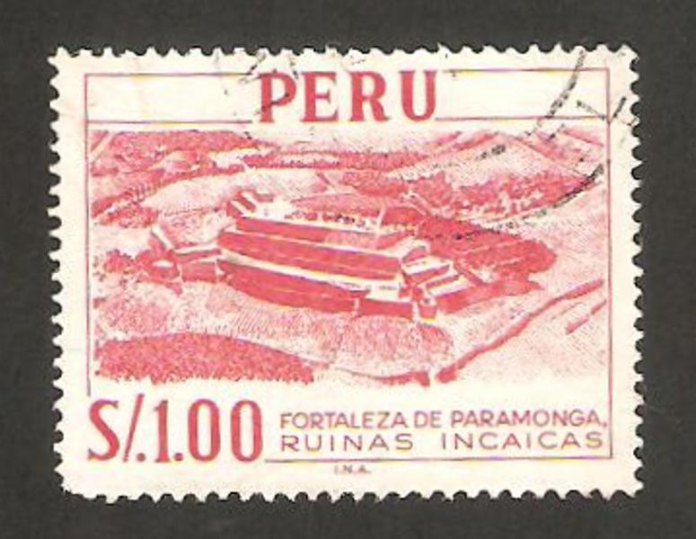 fortaleza de paramonga, ruinas incas