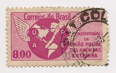 Cincuentenario da Uniao Postal Das  Americas E Espanha