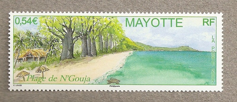 La playa de N'Gouja