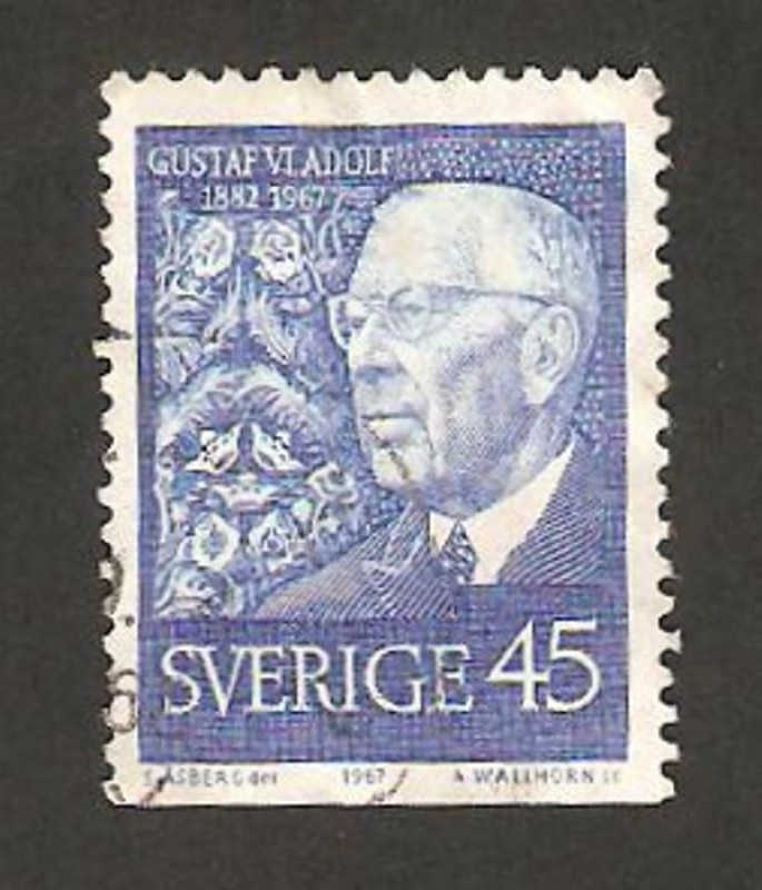 85 anivº del rey gustavo VI adolfo