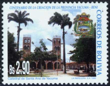Centenario creacion provincia Yacuma - Beni