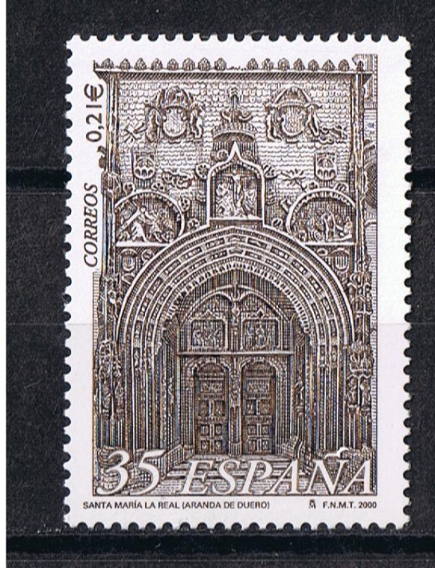Edifil  3771  Iglesia de Santa María la Real. Aranda de Duero ( Burgos )  
