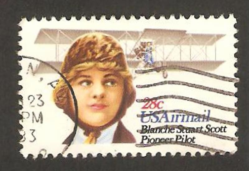 93 - Blanche Stuart Scott, piloto de aviación 