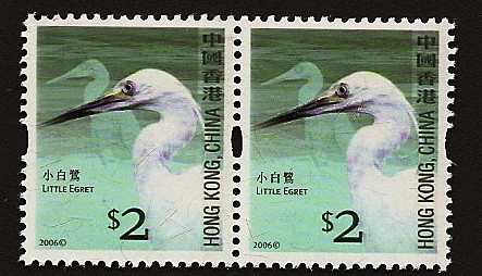 China - Aves - Garceta común