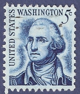 USA Washington 5c (azulado)