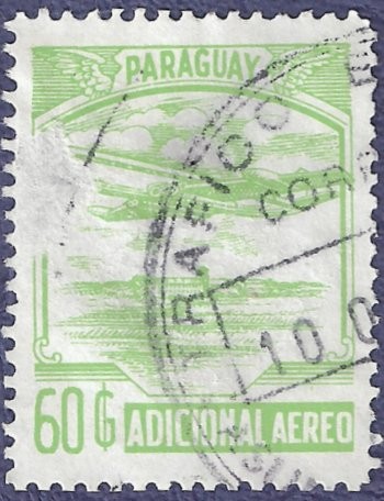 PARAGUAY Aéreo 60 (estropeado)