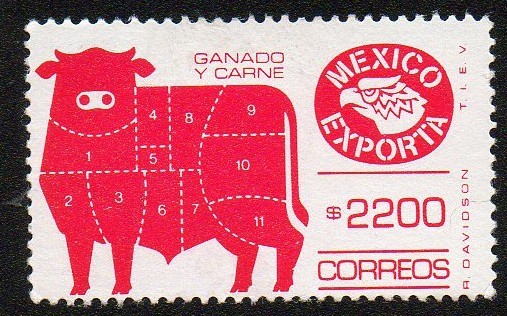 México exporta - Ganado y carne