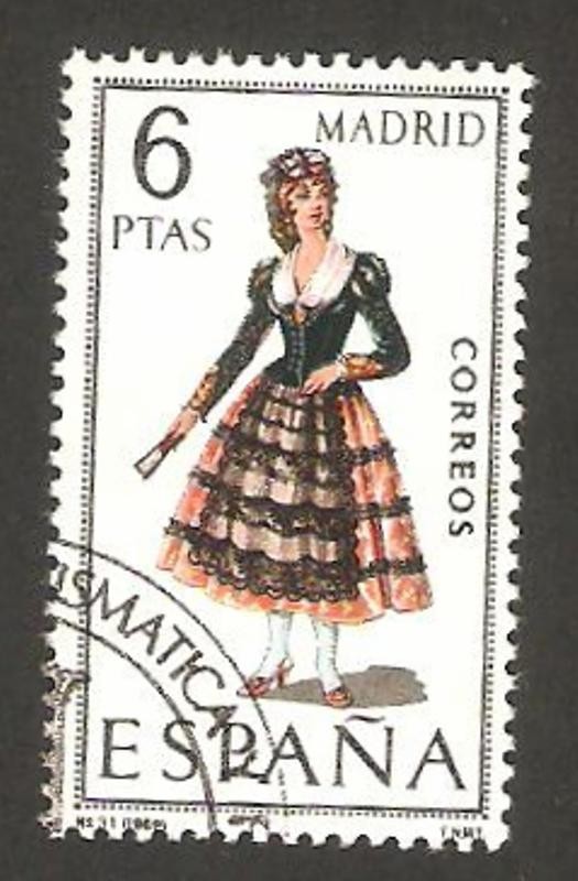 1904 - traje típico de Madrid