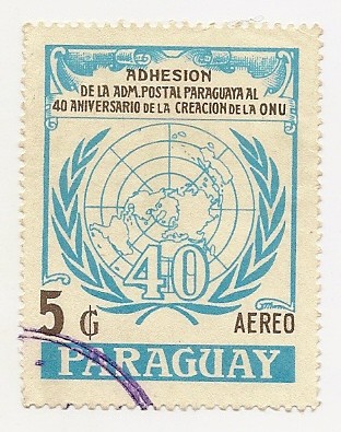 40° Aniversario de la creación de la ONU