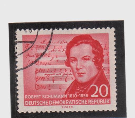 Centenario de la muerte de Robert Schumann (notas musicales erróneas)