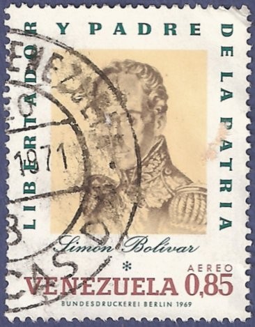 VENEZUELA Simón Bolivar 0,85 aéreo