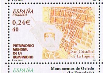 Edifil  3846  Patrimonio Mundial de la Humanidad.  