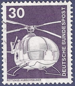 ALEMANIA Transporte helicóotero Rettungs-Hubschrauber 30 (1)